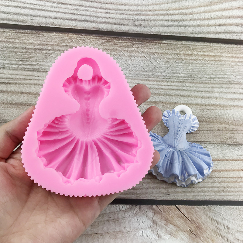 Eco Soap - 1 Buah, Cetakan Silikon Rok Putri