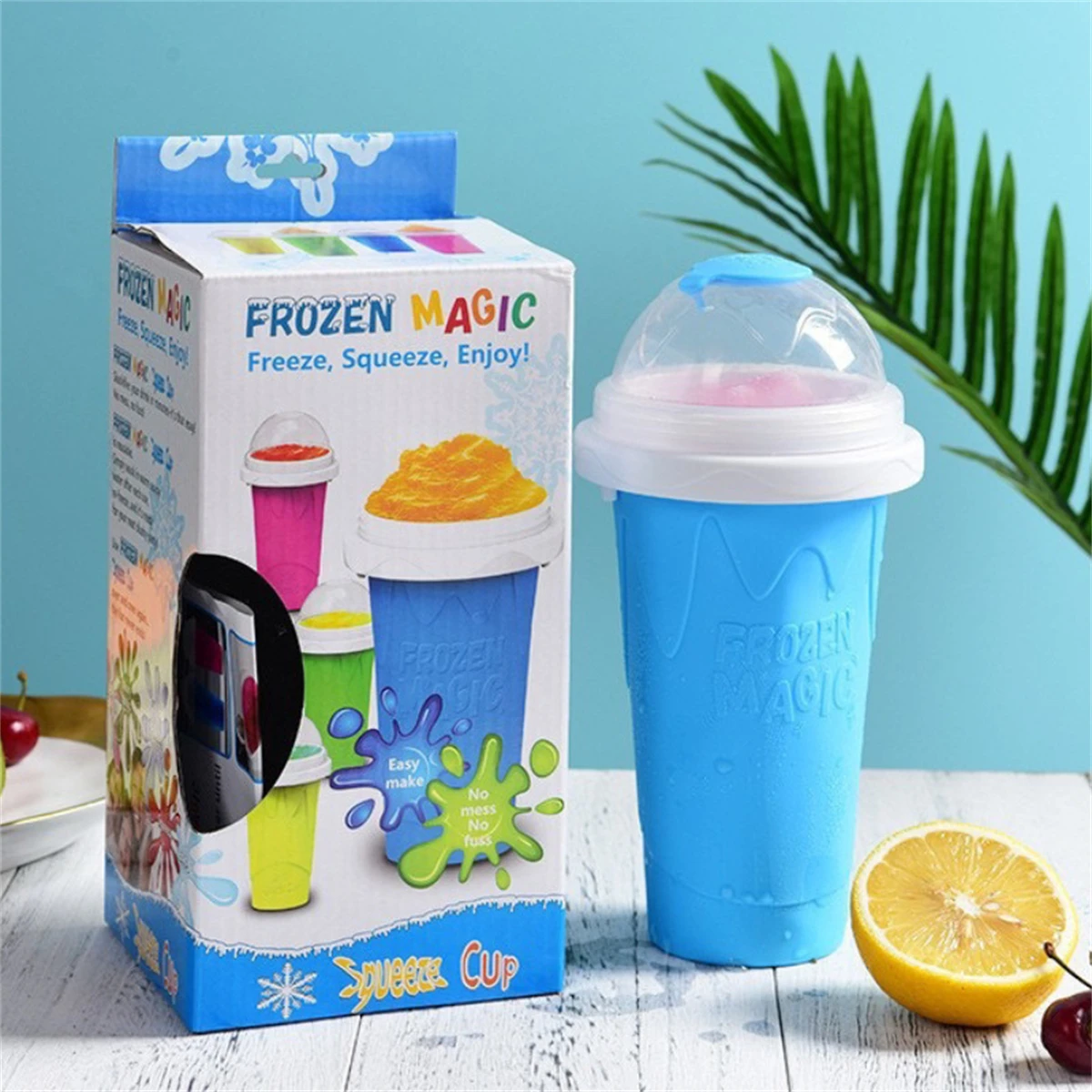 Reusable Bottle - Cup Smoothie Buatan Sendiri, Cup Slushie