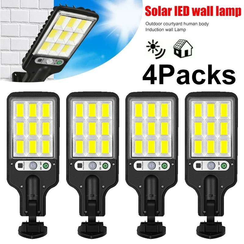 Solar Garden Light - Lampu Dinding Luar Ruangan Tenaga Surya