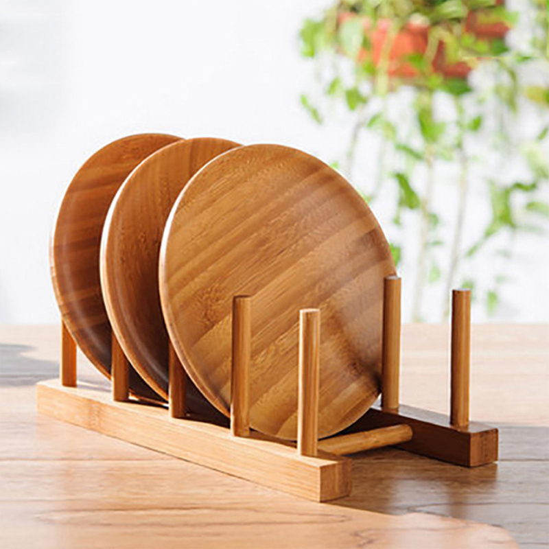 Bamboo Cutlery - Rak pengeringan dapur, rak dapur, panci