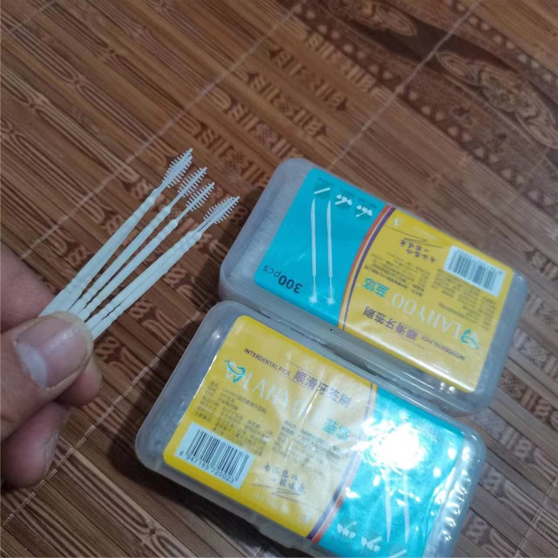 300 buah/kantong dua ujung ton - Bamboo Toothbrush ulasan dan harga