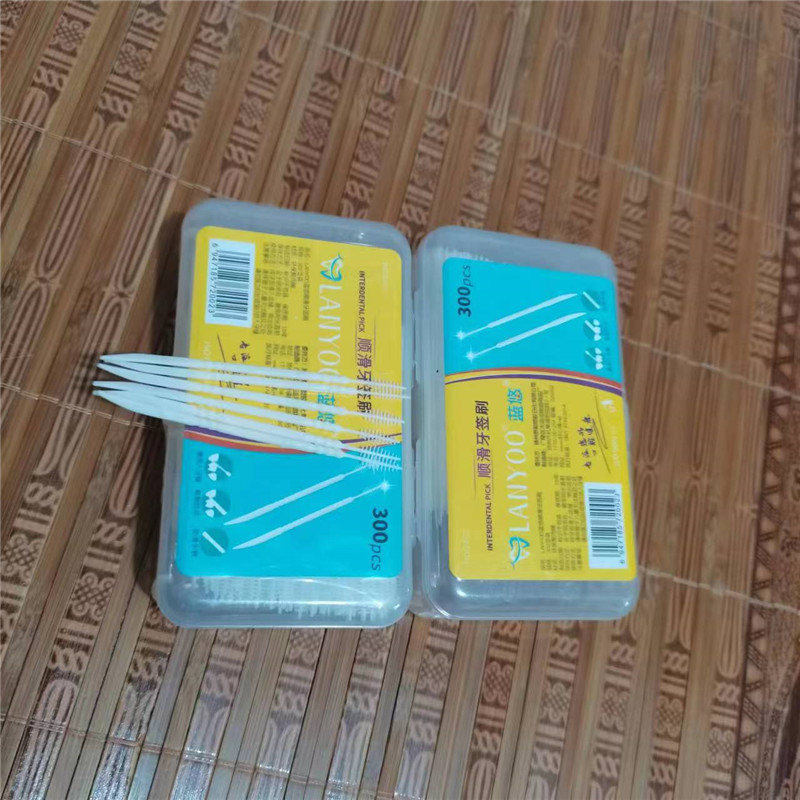 300 buah/kantong dua ujung ton - Bamboo Toothbrush ulasan dan harga