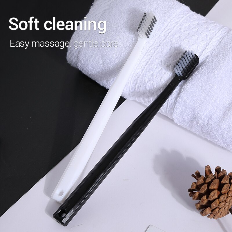 10 buah sikat gigi lembut pria - Bamboo Toothbrush ulasan dan harga