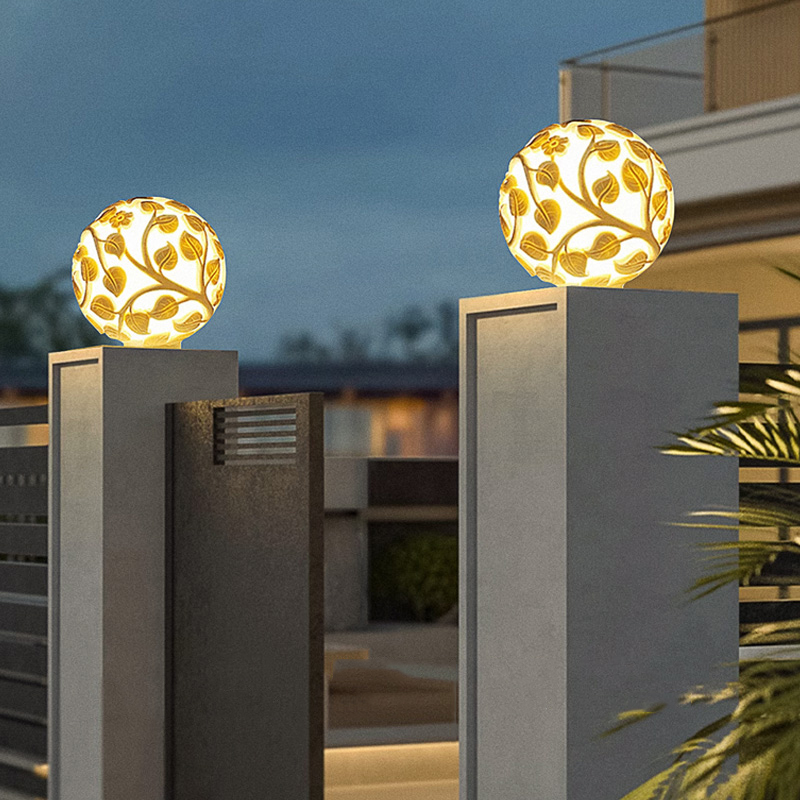 Lampu kolom luar ruangan lampu - Solar Garden Light ulasan dan harga