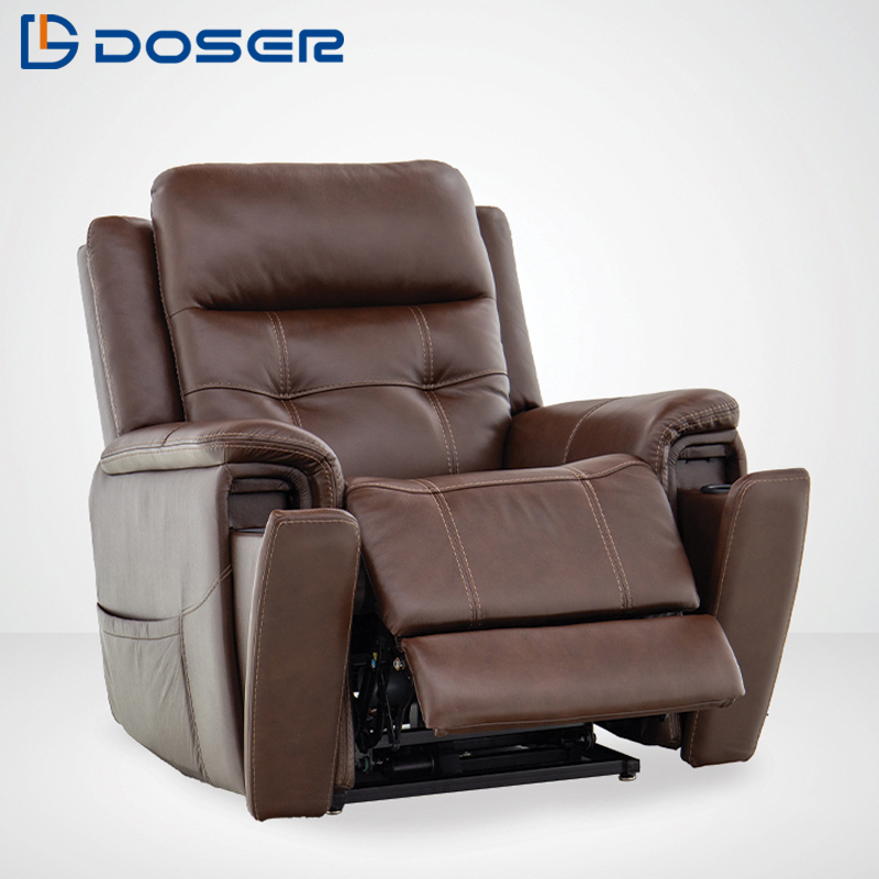Sofa Recliner Kulit Modern DOS - Eco Sponge ulasan dan harga