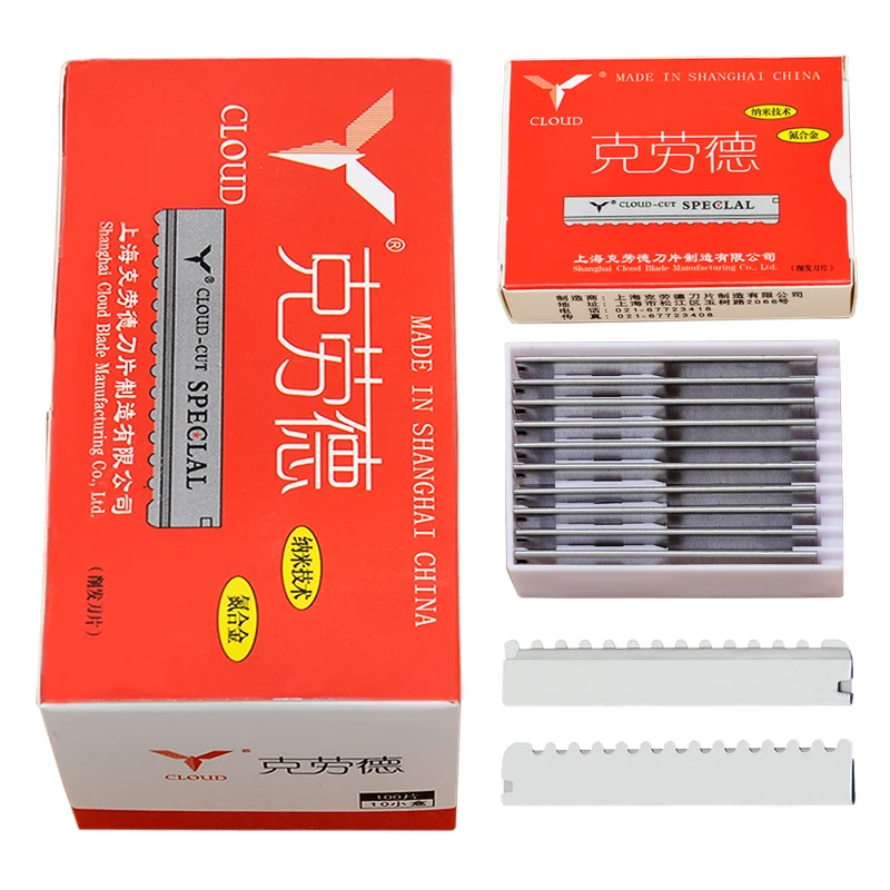 Meisha 50/100 Buah Pisau Cukur - Safety Razor Handle ulasan dan harga