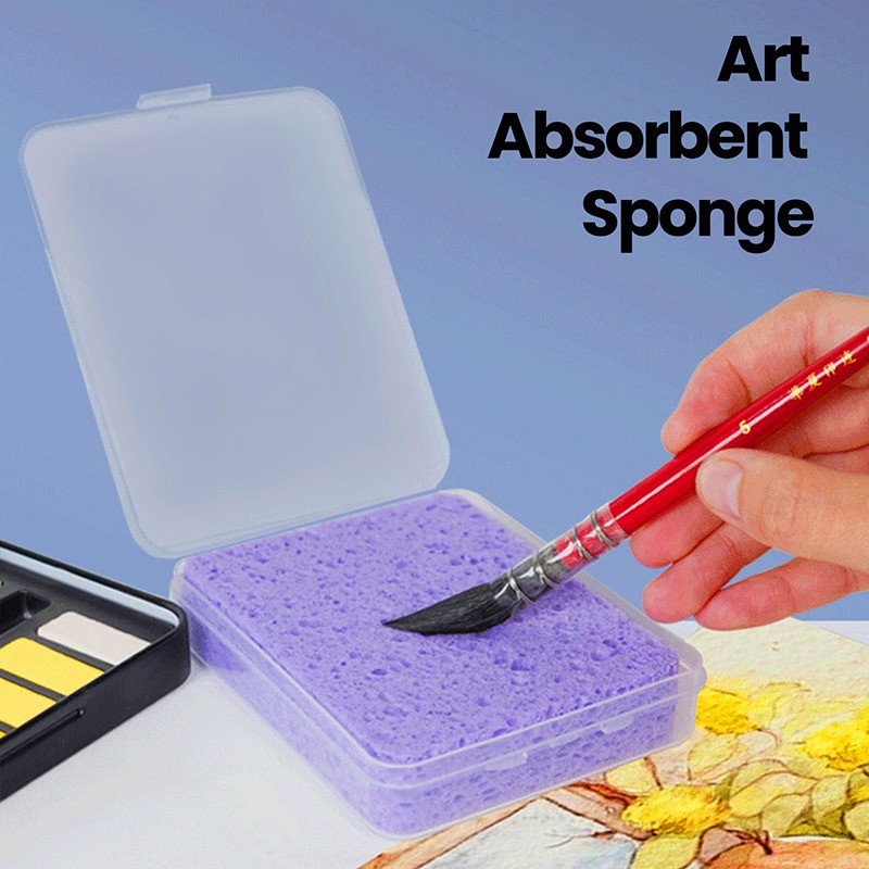 Spons Pembersih Lukisan Pigmen - Eco Sponge ulasan dan harga