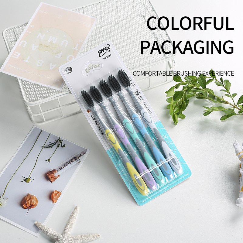 5/10 buah sikat gigi manual de - Bamboo Toothbrush ulasan dan harga