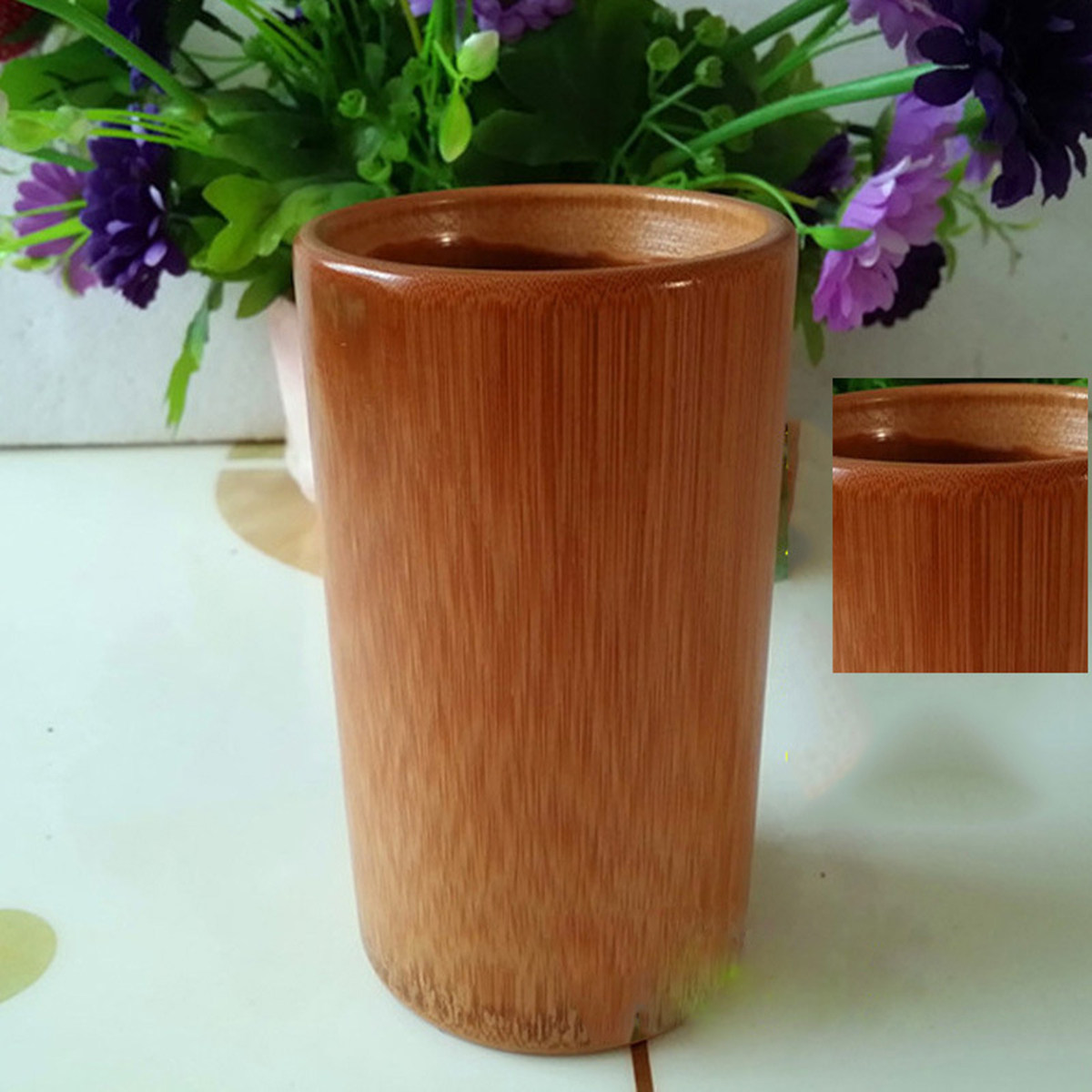 Wadah Penyimpanan Sumpit Bambu - Bamboo Cutlery ulasan dan harga