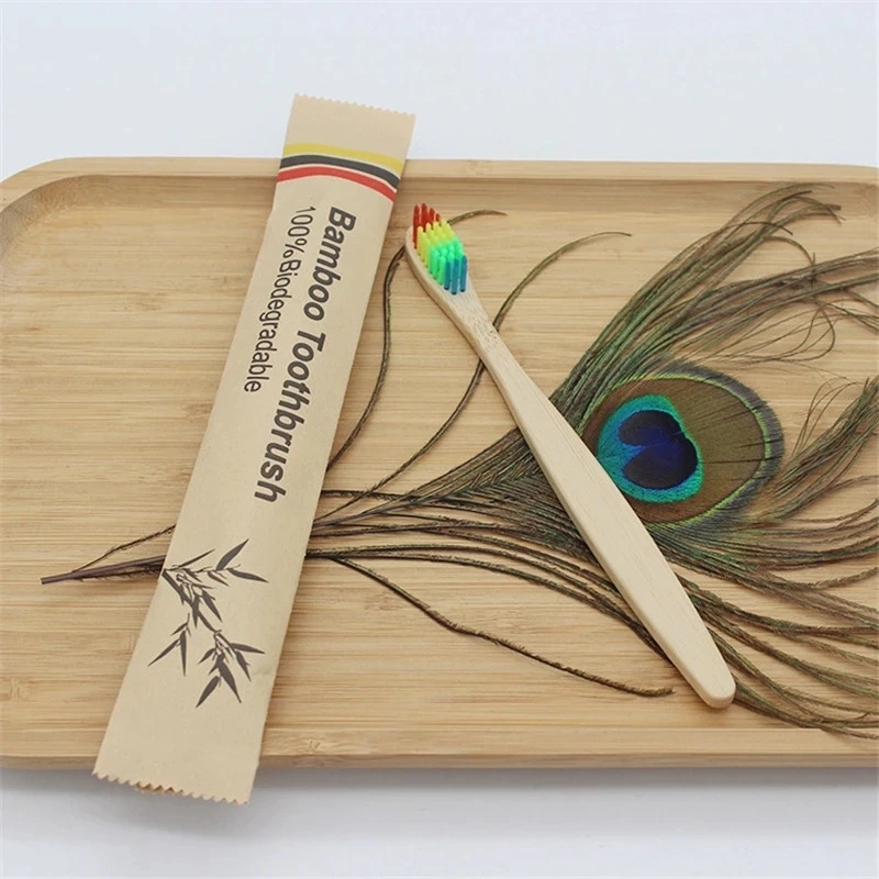 Sikat gigi bambu 100 buah, sik - Bamboo Toothbrush ulasan dan harga