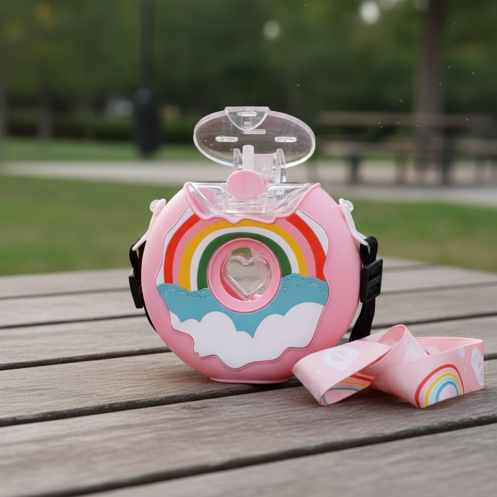 Botol Air Donat Anti Bocor Bot - Reusable Bottle ulasan dan harga